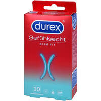 Durex Gef&uuml;hlsecht Slim Fit Kondome, 10 st, Reckitt Benckiser Deutschland GmbH