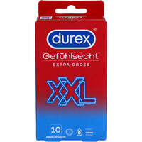 Durex Gefühlsecht Extra Groß Kondome, 10 st, Reckitt Benckiser Deutschland GmbH