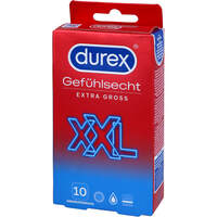 Durex Gefühlsecht Extra Groß Kondome, 10 st, Reckitt Benckiser Deutschland GmbH