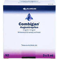 Combigan Augentropfen, 3x5 ml, Emra-Med Arzneimittel GmbH