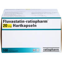 Fluvastatin-ratiopharm 20mg Hartkapseln, 100 st, Holsten Pharma GmbH