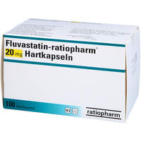 Fluvastatin-ratiopharm 20mg Hartkapseln, 100 st, Holsten Pharma GmbH