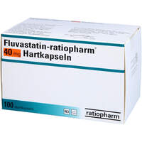 Fluvastatin-ratiopharm 40mg Hartkapseln, 100 st, Holsten Pharma GmbH