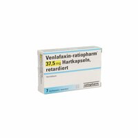 Venlafaxin-ratiopharm 37.5 mg Hartkaps. retardiert, 7 Stk., ratiopharm GmbH