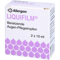 Liquifilm Benetzende Augen-Pflegetropfen, 2x10 ml, Abbvie Deutschland GmbH & Co. KG