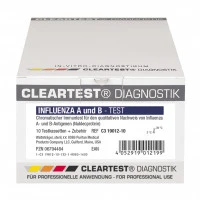 Influenza Cleartest, 10 Stück, Diaprax GmbH