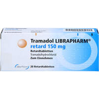 Tramadol LIBRAPHARM retard 150mg Retardtabletten, 20 st, Libra-Pharm GmbH