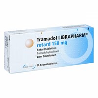Tramadol LIBRAPHARM retard 150mg Retardtabletten, 20 st, Libra-Pharm GmbH