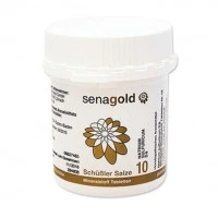 Biochemie Senagold Nr. 10 Natrium sulfuricum D 6, 400 Stück, Senagold Naturheilmittel GmbH
