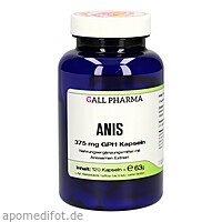 Anis 375mg GPH Kapseln, 120 st, Hecht-Pharma GmbH