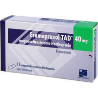 Esomeprazol TAD 40mg magensaftresis. Hartkapseln, 15 Stk., TAD Pharma GmbH