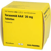 Torasemid AAA 20mg, 100 st, Aaa - Pharma GmbH