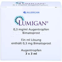 LUMIGAN 0.3mg/ml Augentropfen, 3x3 ml, Orifarm GmbH