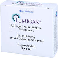 LUMIGAN 0.3mg/ml Augentropfen, 3x3 ml, Orifarm GmbH