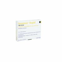 Insuman Rapid 100I.E. Patrone, 5x3 ml, Emra-Med Arzneimittel GmbH