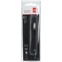 Erbe-Pinzette color rostfrei schräg schwarz 9cm, 1 st, Becker-Manicure