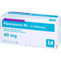 Pipamperon 40 - 1 A Pharma Tabletten, 50 Stk., 1 A Pharma GmbH