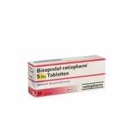 Bisoprolol-ratiopharm 5mg Tabletten, 30 st, ratiopharm GmbH