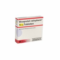 Bisoprolol-ratiopharm 5mg Tabletten, 50 st, ratiopharm GmbH