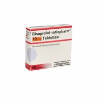 Bisoprolol-ratiopharm 10mg Tabletten, 50 st, ratiopharm GmbH