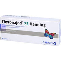 THYRONAJOD 75 HENNING, 50 Stk., Sanofi-Aventis Deutschland GmbH