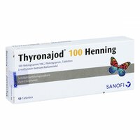 THYRONAJOD 100 HENNING, 50 Stk., Sanofi-Aventis Deutschland GmbH