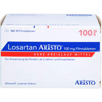 Losartan Aristo 100 mg Filmtabletten, 98 st, Aristo Pharma GmbH