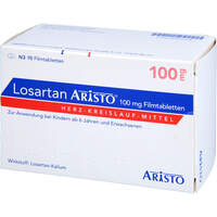 Losartan Aristo 100 mg Filmtabletten, 98 st, Aristo Pharma GmbH