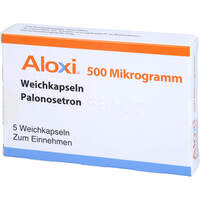 Aloxi 500 Mikrogramm Weichkapseln, 5 Stk., Esteve Pharmaceuticals GmbH