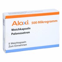 Aloxi 500 Mikrogramm Weichkapseln, 5 Stk., Esteve Pharmaceuticals GmbH