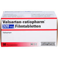 Valsartan-ratiopharm 320 mg Filmtabletten, 98 st, ratiopharm GmbH