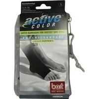 BORT ActiveColor Knoechelbandage schwarz small, 1 Stück, Bort GmbH