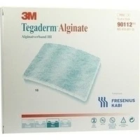 Tegaderm Alginate FK 10x10cm Kompressen, 10 Stück, Fresenius Kabi Deutschland GmbH