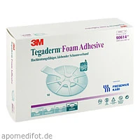 Tegaderm Foam Adhesive FK 6.9x7.6cm oval, 10 Stück, Fresenius Kabi Deutschland GmbH