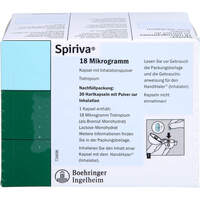 SPIRIVA 18ug Kapseln f.HandiHaler Nachf&uuml;ll, 30 Stk., Emra-Med Arzneimittel GmbH