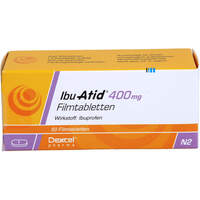 Ibu Atid 400mg Filmtabletten, 50 Stk., Dexcel Pharma GmbH