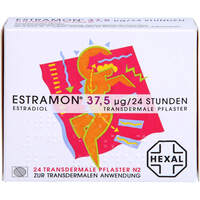 Estramon 37.5 Pflaster transdermal, 24 st, HEXAL AG