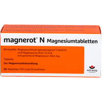 magnerot N Magnesiumtabletten, 50 Stk., W&ouml;rwag Pharma GmbH & Co. KG