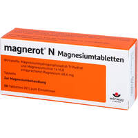 magnerot N Magnesiumtabletten, 50 Stk., W&ouml;rwag Pharma GmbH & Co. KG