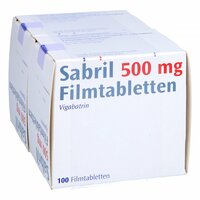 SABRIL FILMTABLETTEN, 200 st, Sanofi-Aventis Deutschland GmbH