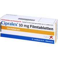 Cipralex 10mg, 50 Stk., Emra-Med Arzneimittel GmbH