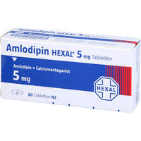 Amlodipin HEXAL 5mg Tabletten, 50 st, HEXAL AG