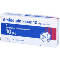 Amlodipin HEXAL 10mg Tabletten, 20 st, HEXAL AG