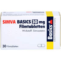 SIMVA BASICS 30mg Filmtabletten, 30 Stk., Basics GmbH