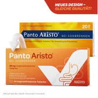 Panto Aristo bei Sodbrennen 20mg msr. Tabletten, 14 st, Aristo Pharma GmbH