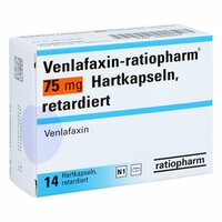 Venlafaxin-ratiopharm 75 mg Hartkapseln retardiert, 14 Stk., ratiopharm GmbH