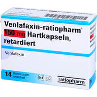 Venlafaxin-ratiopharm 150 mg Hartkaps. retardiert, 14 Stk., ratiopharm GmbH