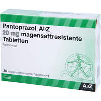 Pantoprazol AbZ 20mg magensaftresistente Tabletten, 30 st, Abz Pharma GmbH