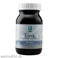 ZINK SPIRULINA hefefrei Tabletten hefefrei 500Stk, 500 Stück, Apozen Vertriebs GmbH