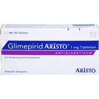 Glimepirid Aristo 1mg Tabletten, 180 st, Aristo Pharma GmbH